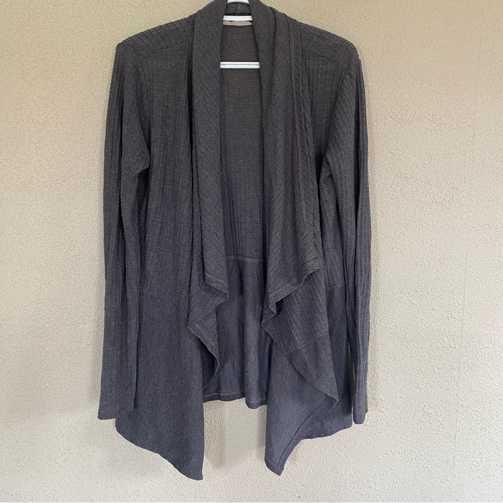 Harmony balance waffle knit cardigan